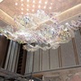 Custom Large Giant Modern Lobby LED Chandelier