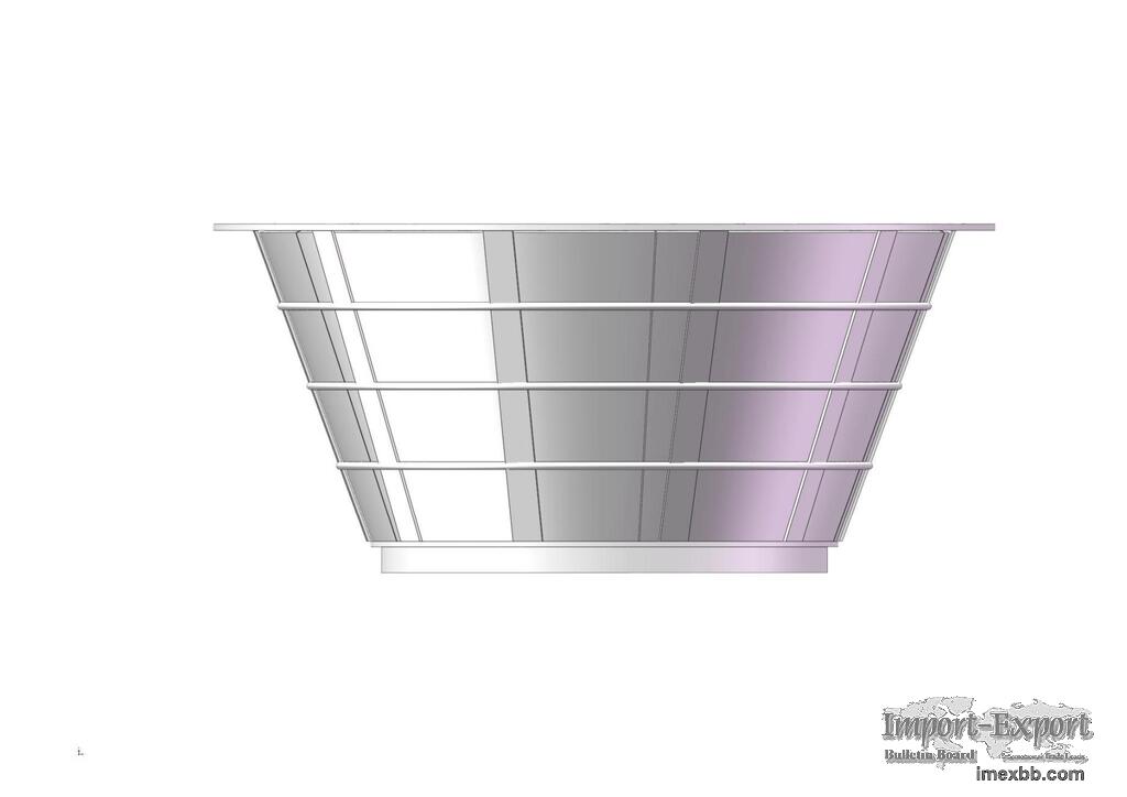 Wedge wire Centrifuge Baskets for coal Mineral