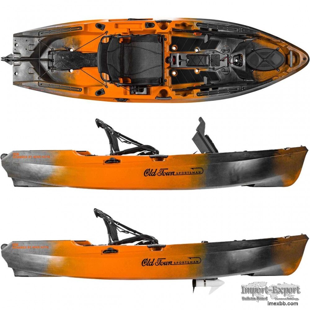 Old Town Sportsman 106 Powered Minn Kota Fishing Motor Kayak  (WATER SPORT 