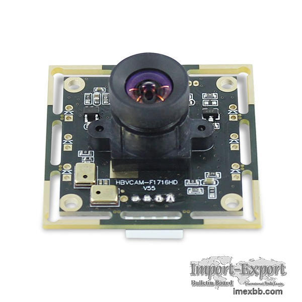 FOV 100 degree distortionless lens OV2710 HD CMOS camera module