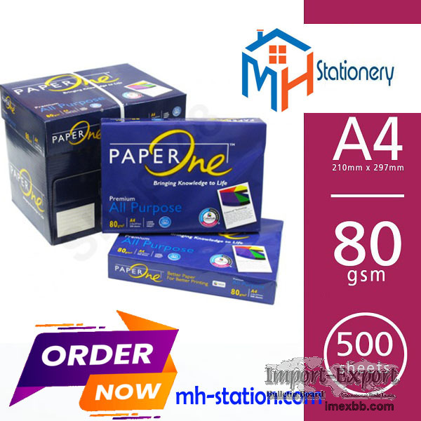 Paper One A4 80 gsm premium ($ 0.60)