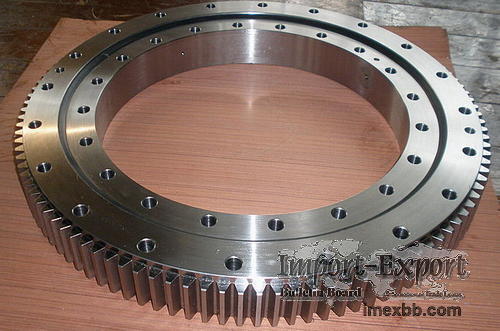 High quality no gear RK6-16P1Z slewing ball bearing produce