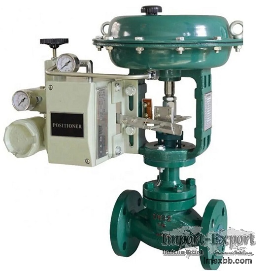 Cage-Guided Pneumatic Globe Control Valve, 3/4-8 in, 150-400 LB