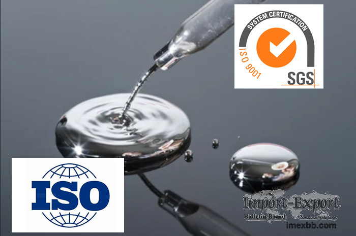 Cas 7439-97-6 98 5%purity Mercury