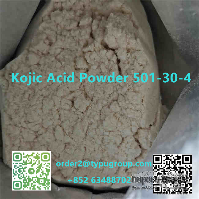 Kojic Acid Powder  CAS 501-30-4 telegram: +852 46595418 Snapchat: lycreic7 