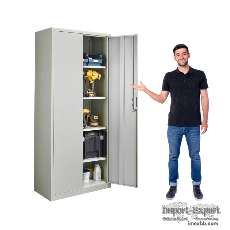 Meta Filing Cabinet for Office School Steel Garage Storage Cabinet with Adj