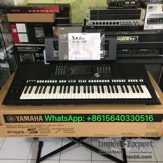 Yamaha PSR-S975  Arranger Workstation  Keyboard + SKB  Case + Mogami  Cable