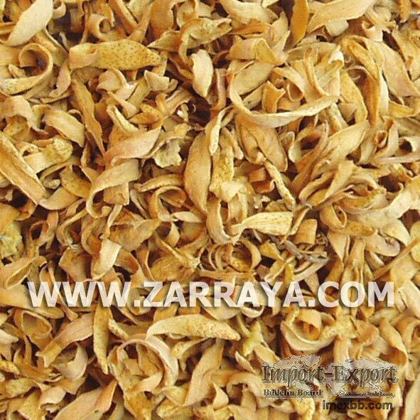 Orange flower petals