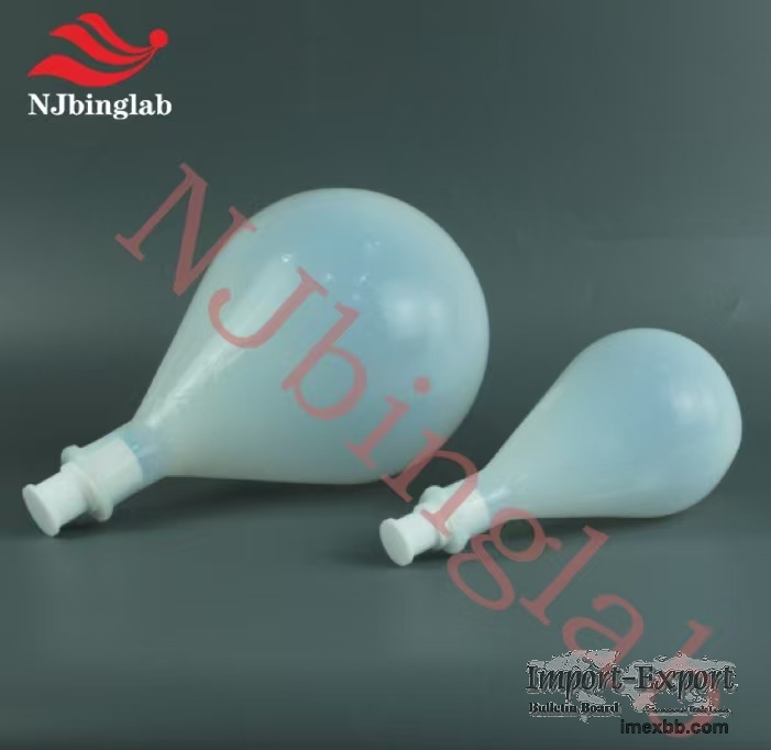 NJbinglab PFA Erlenmeyer Flask Single neck 100ml, 500ml Large Capacity
