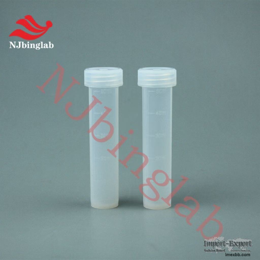 NJbinglab PFA digestion tube screw cap with scale Metal digestion