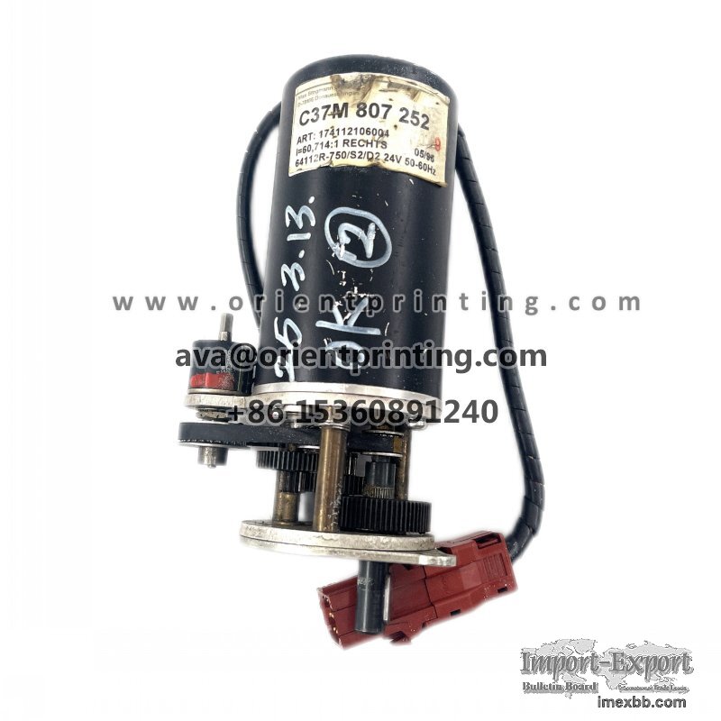 C37M 807 252 Motor C37M807252 For Roland Best Quality Offest Printing Parts