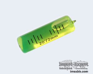 Tubular Glass Spirit Bubble Level Vials