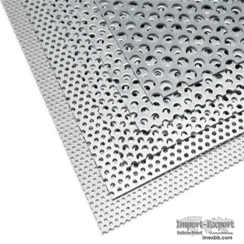 Round Hole Perforated Metal