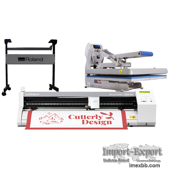 GS2-24 Cutter with Hover Heat Press (ATLASPRINTSTORE)