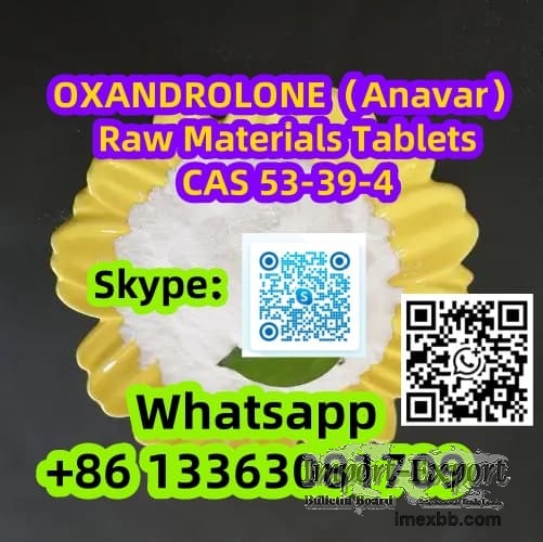 OXANDROLONE Anavar CAS 53-39-4 Steroid raw materials