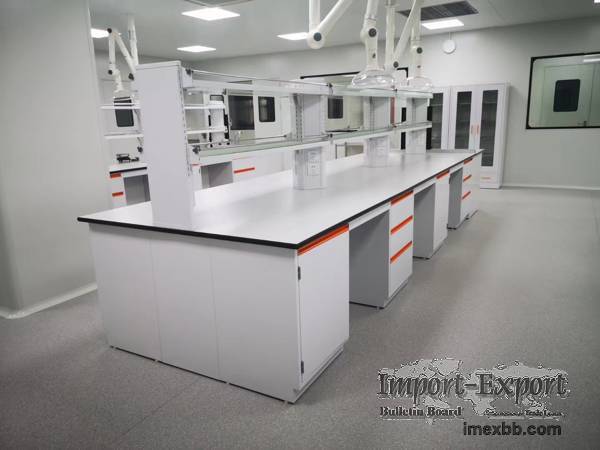 Steel lab table