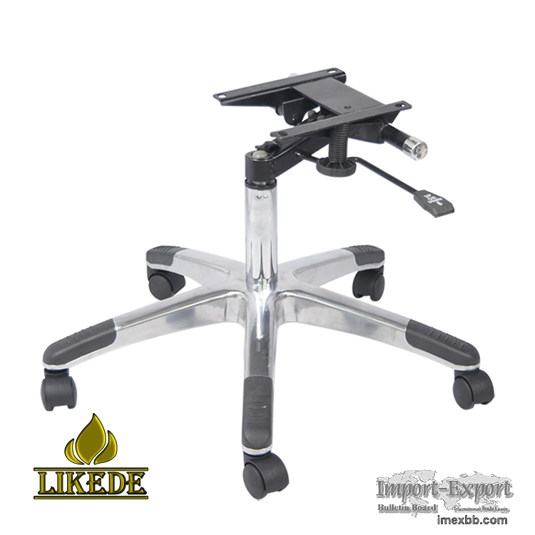 Hot Sale Modern Aluminum Metal Chair Base Legs Swivel Chair Parts Accessori