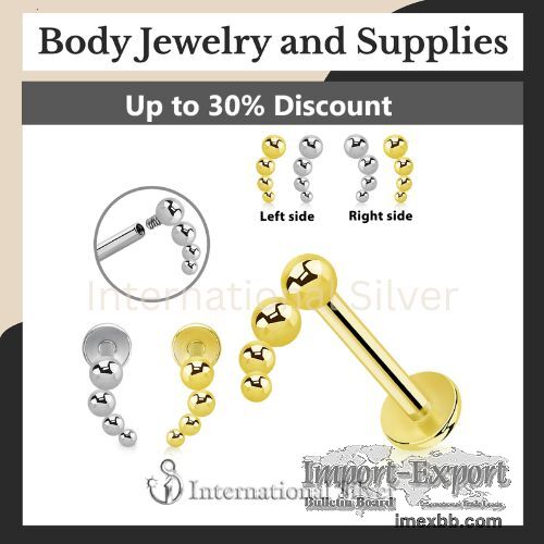 Wholesale Titanium Labret Studs