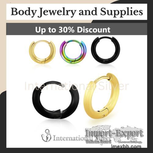 Wholesale PVD Plating Huggie Hoop Earrings