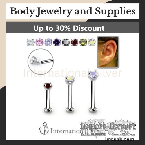 Wholesale Surgical Steel Labret Stud