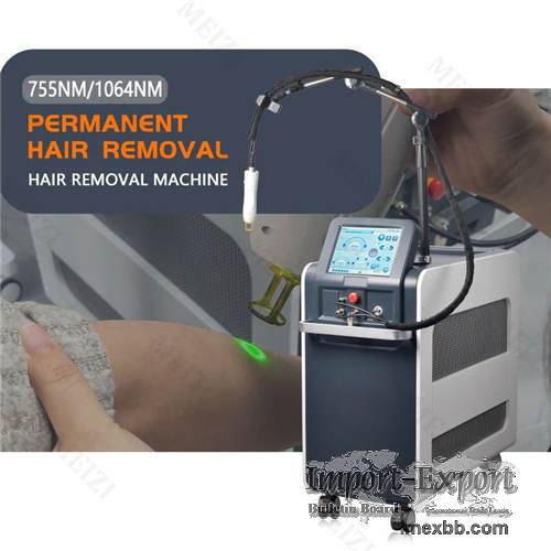Long Pulse Alexandrite 755nm Laser Hair Removal Machine