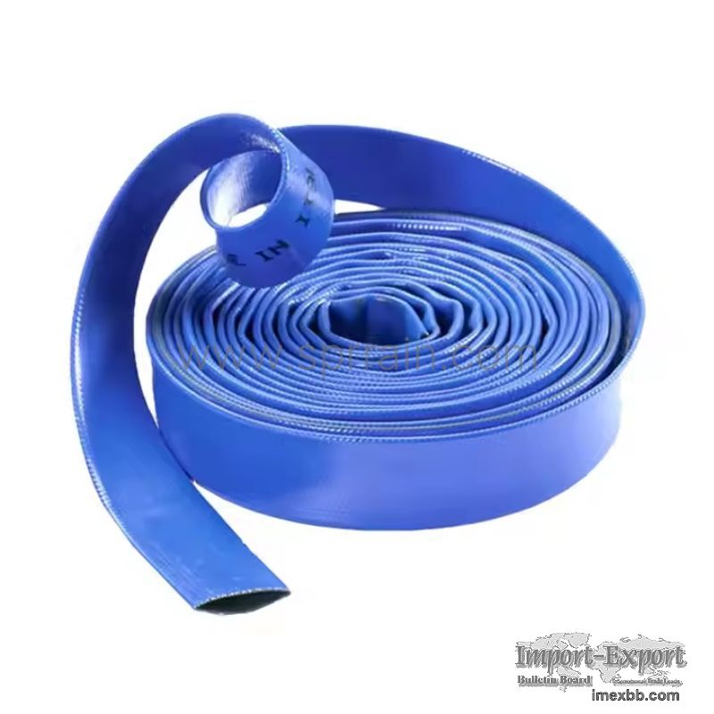 PVC Flat Hose PVC Flexible Coated Hose Agricultural Irrigation