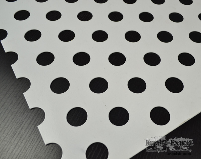 Perforated sheet metal