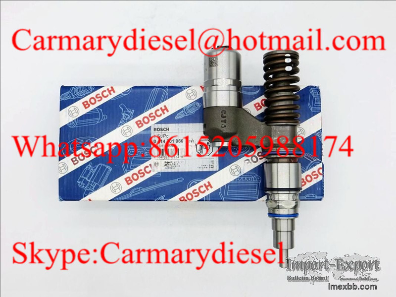 BOSCH Genuine unit fuel injector 0414701066, 0414701044, Scania fuel inject