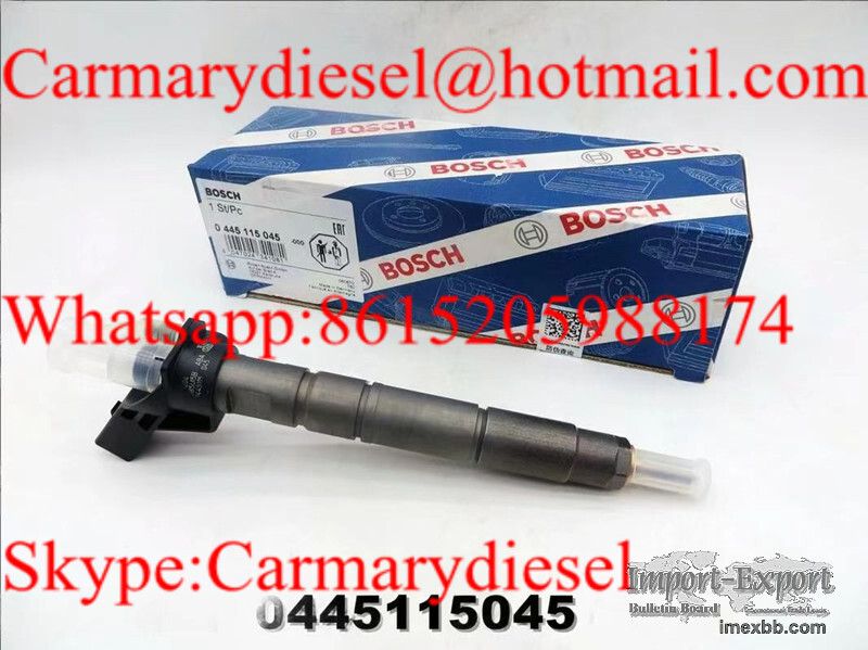 BOSCH Genuine piezo fuel injector 0445115045, 0445115046 for HYUNDAI & KIA 