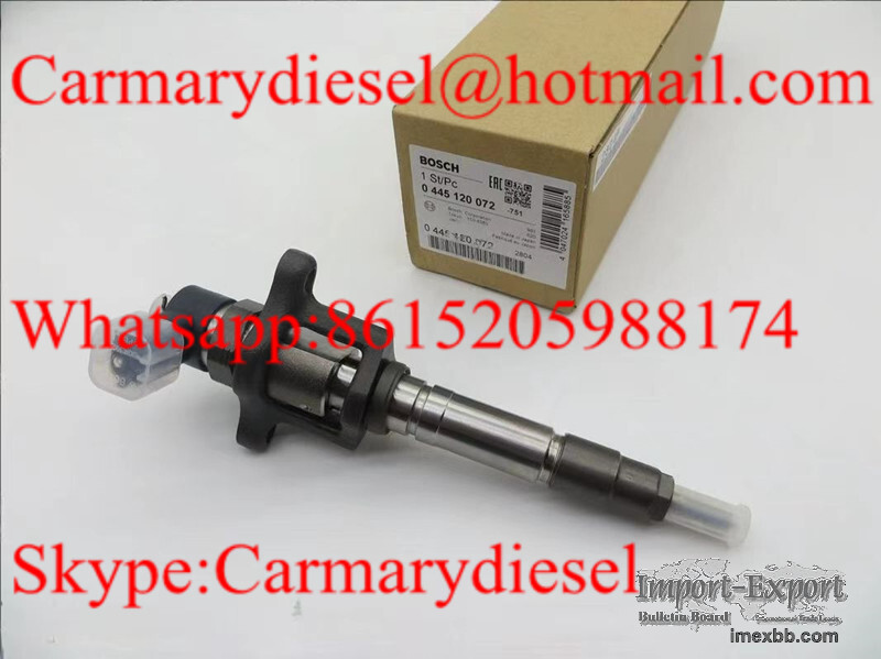 BOSCH Genuine common rail fuel injector assy 0445120091, 0445120047, F01G09