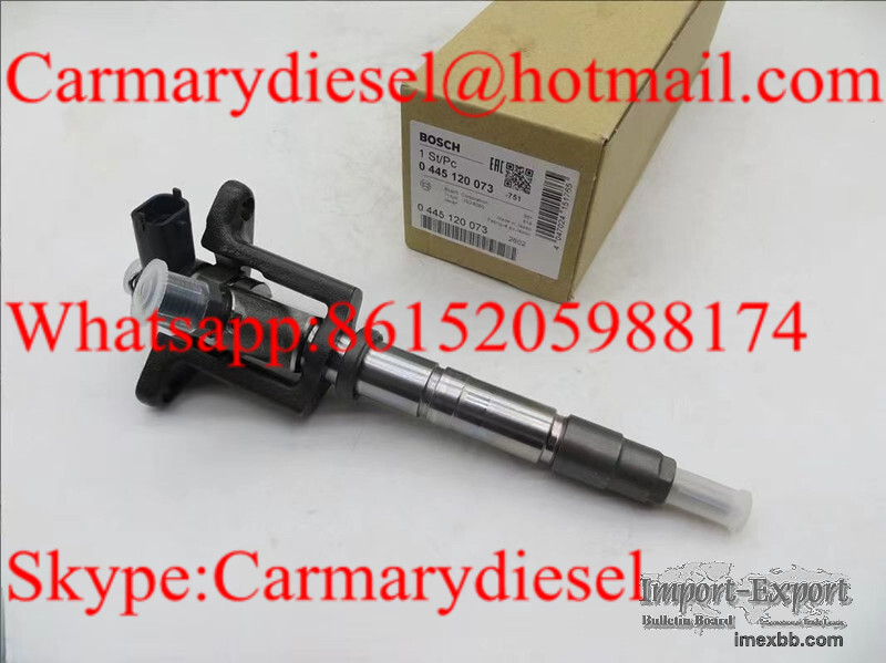 BOSCH Genuine common rail fuel injector assy 0445120073, F01G09P1H4, 107755