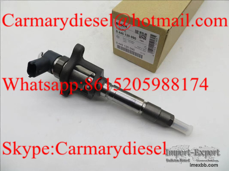 BOSCH Genuine common rail fuel injector 0445120090 for MITSUBISHI FUSO 4M50