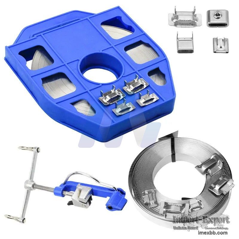 Stainless Steel Banding Strap Strip for Pole Clamp