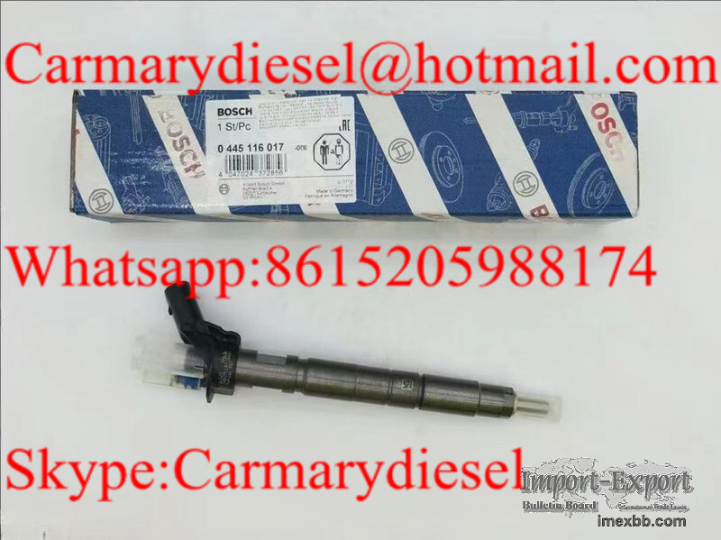 BOSCH Genuine piezo fuel injector 0445116017, 0445116018 for HYUNDAI & KIA 