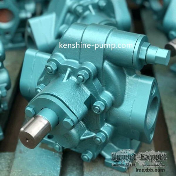KCB gear pump with safety valve