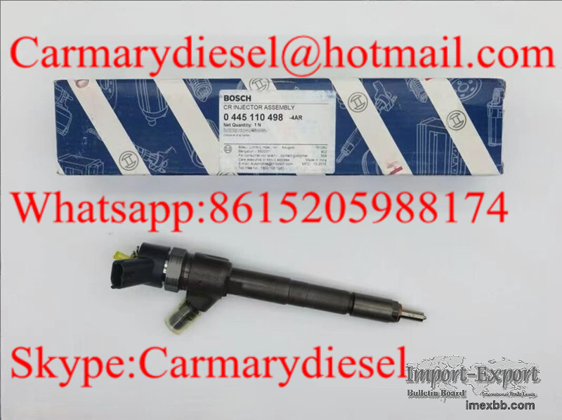 BOSCH Common rail injector 0445110498 for Mahindra 2.2L EURO 5 2012 0305BAM