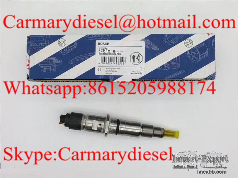 BOSCH Common rail fuel injector 0445120199 for CUMMINS ISLE EURO IV 4994541