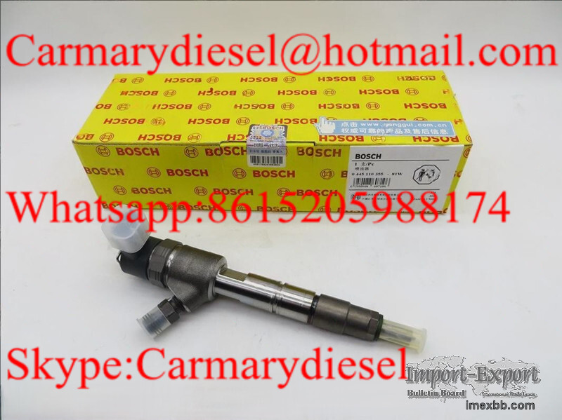 BOSCH Common rail injector 0445110355, 0445110509 for FAW CA4D 2.8L