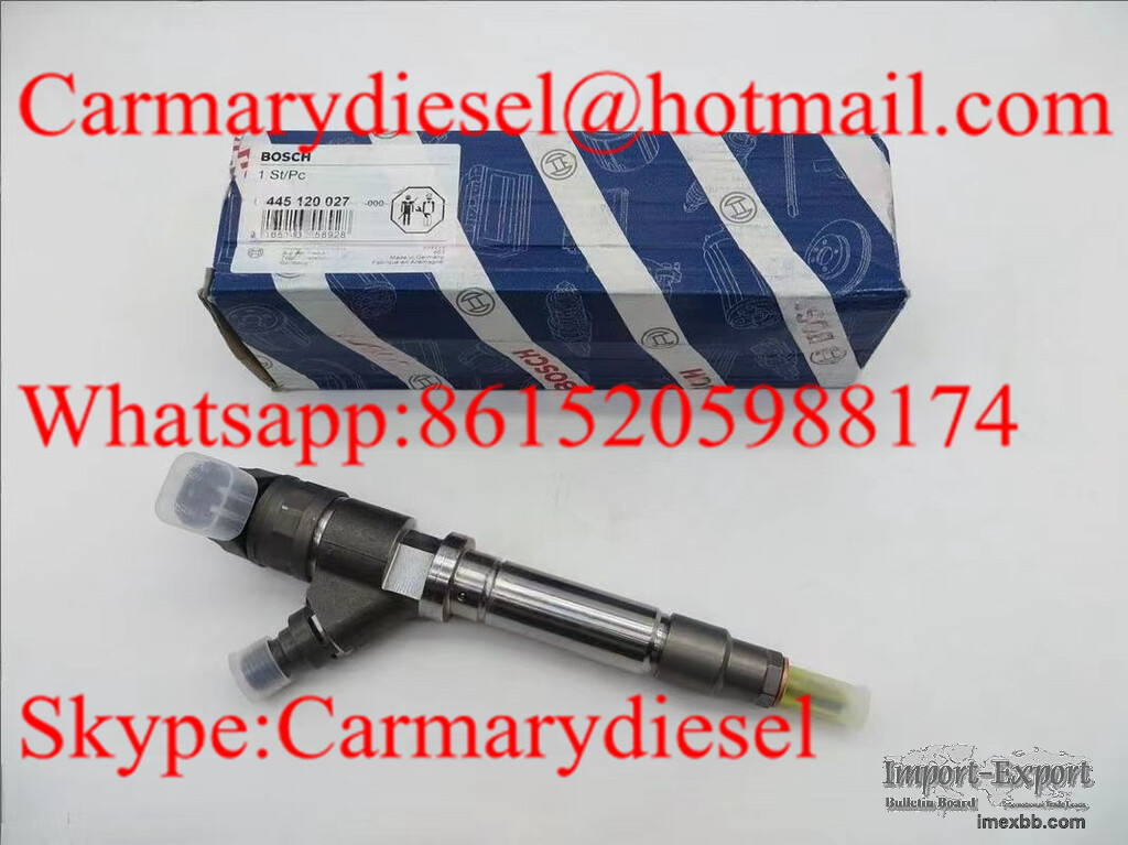 BOSCH Common rail injector 0445120027 for ISUZU 8973036573, 8-97303657-3, G
