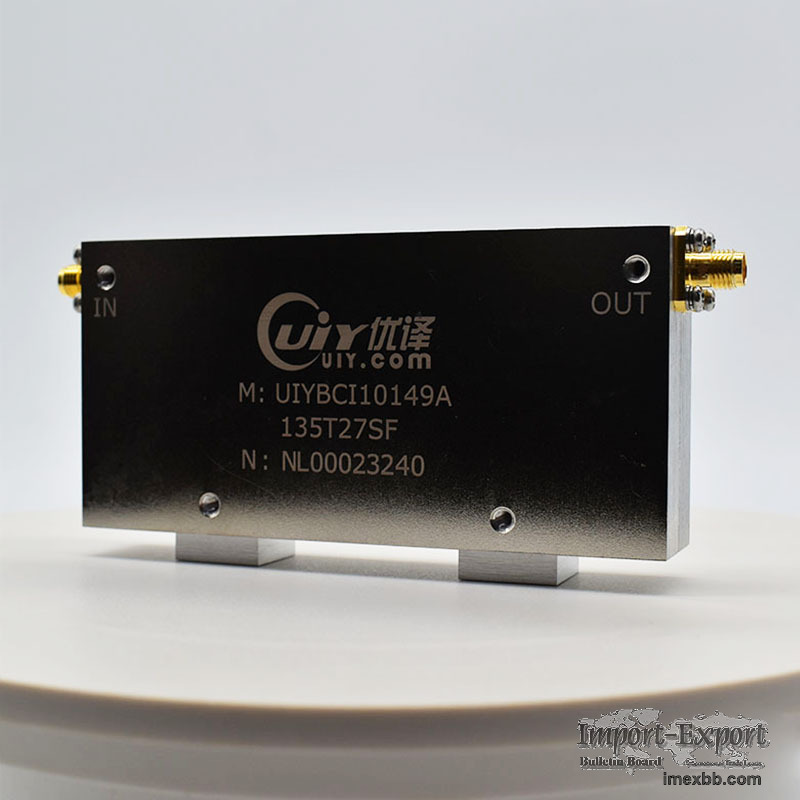 C Band 1.35 to 2.7GHz RF Broadband Coaxial Isolators with High Isolation 36