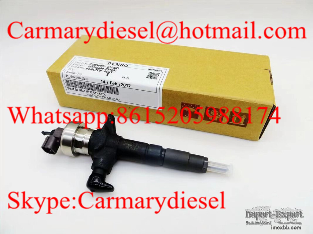 DENSO Genuine diesel fuel injector 095000-8340 for ISUZU 4JJ1 3.0L 89810669