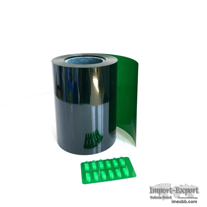 Colored 40g/60g PVC/PVDC Coated Film for Medical Packaging