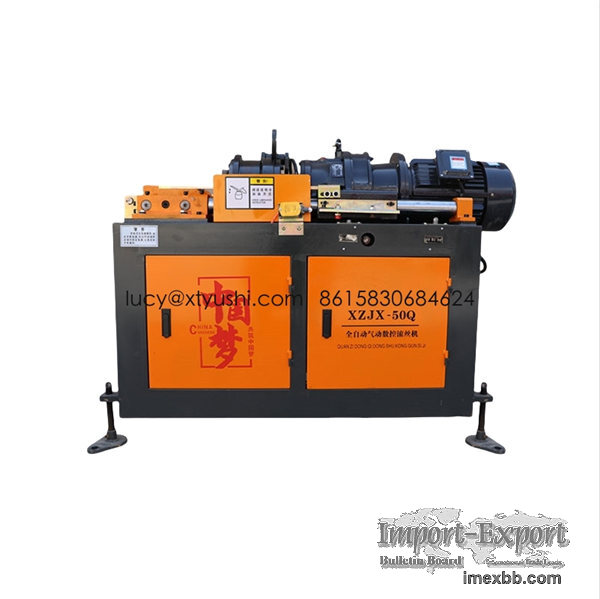 Professional High Speed Pneumatic rebar coupler threading machine