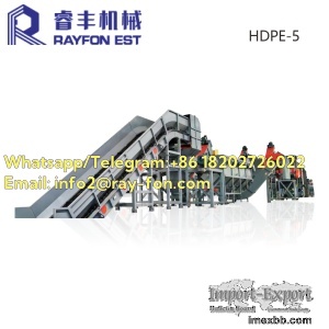 Waste Recycled PET Recycling Granule Production Line PET Fiber Plastic Gran