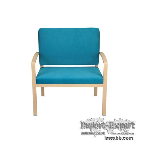 Aluminum Wood Grain Wider Arm Chair Yumeya YW5646