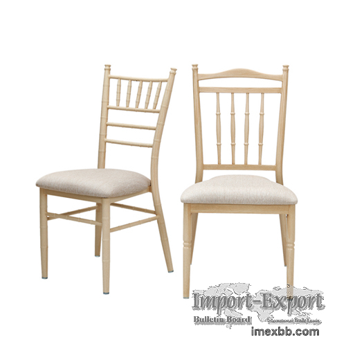 Aluminum Wood Grain Chiavari Banquet Party Chair YZ3022 Yumeya