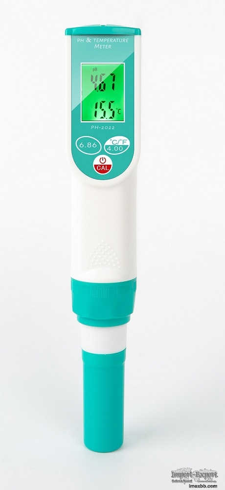 PH-2022 Waterproof pH and Temperature Meter