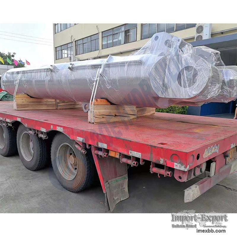 Custom Stroke 360mm Hydraulic Cylinder in Luffing Equipment