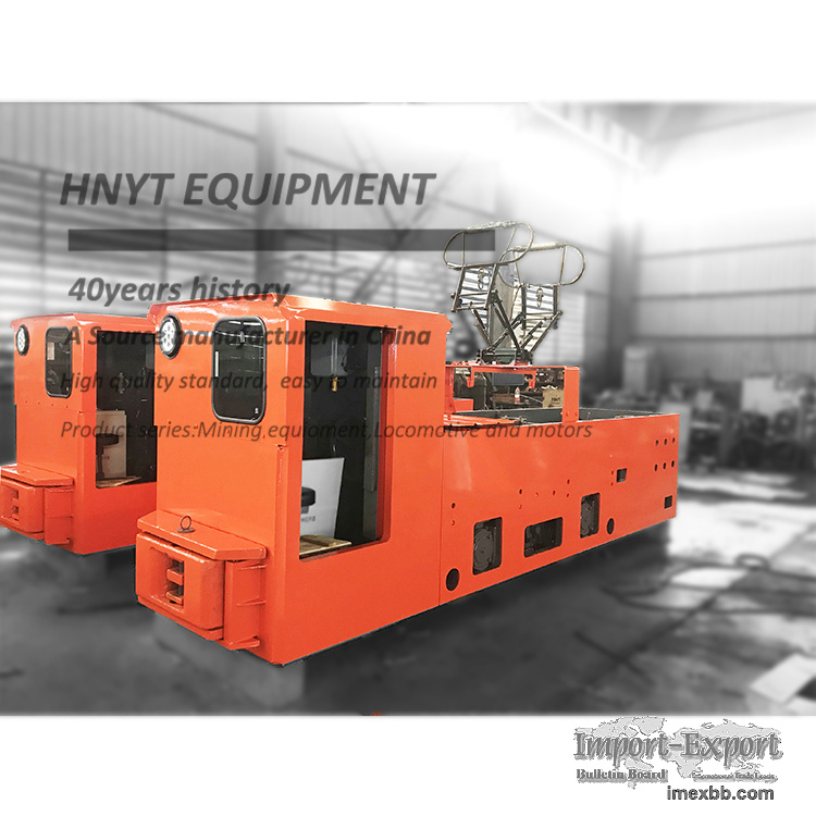 CJY 7ton trolley wire locomotive for underground mining