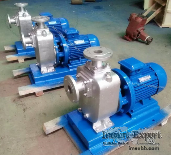ZXL Self priming centrifugal pump close coupled type